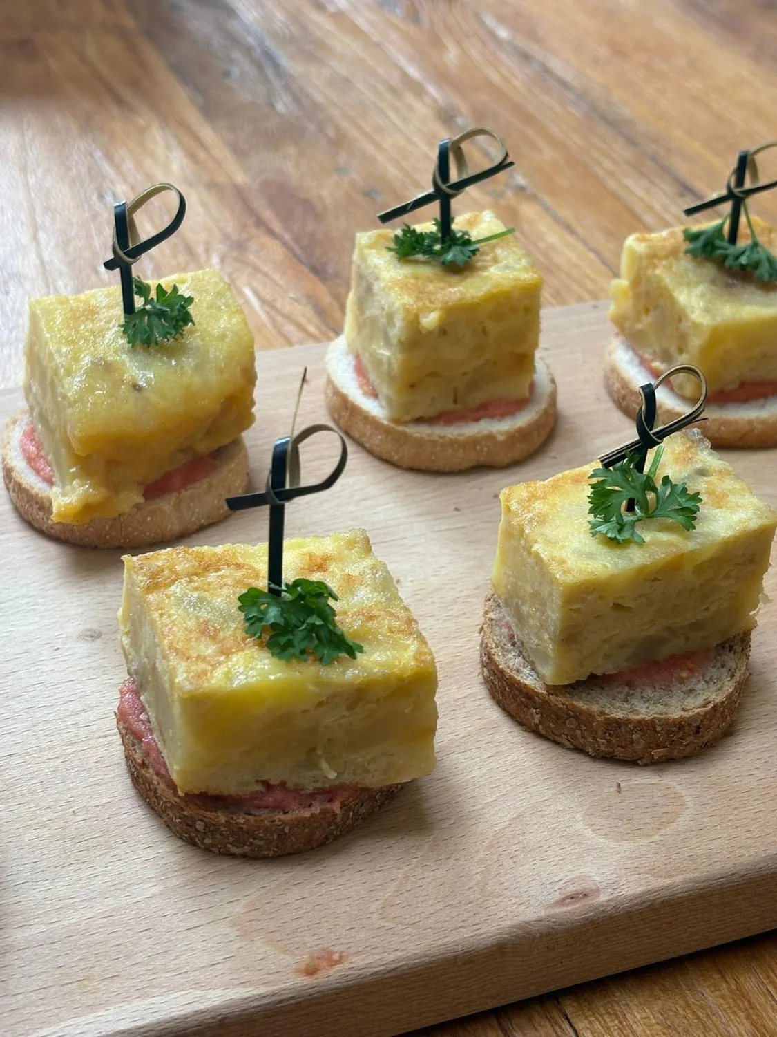 Tortilla pintxos